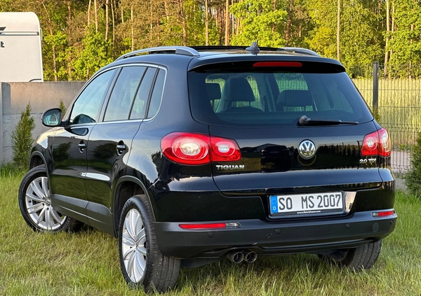 Volkswagen Tiguan cena 39900 przebieg: 219000, rok produkcji 2009 z Mrągowo małe 742